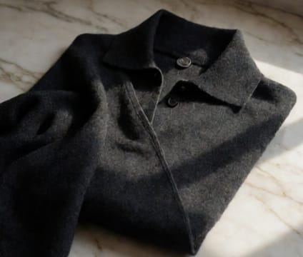 Polo-Neck Wrap