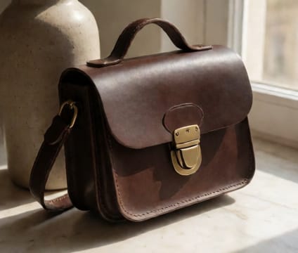 Satchel in Espresso
