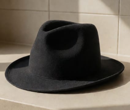 Structured Wool Hat