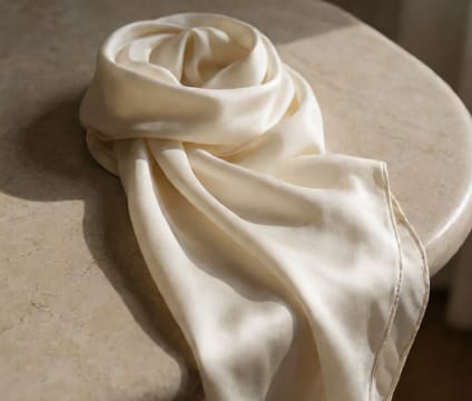 Oversized Silk Scarf