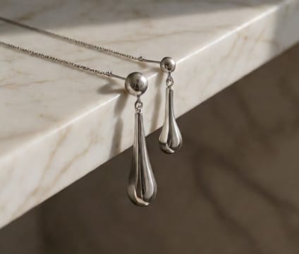 Asymmetrical Drop Earrings