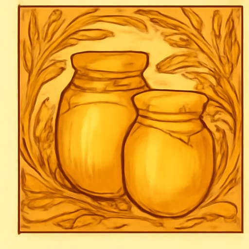 Artvin honey gift box illustration