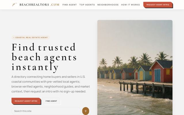 beachrealtors.com-dm design