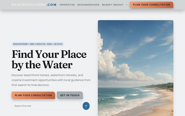 beachrealtors.com-luna design