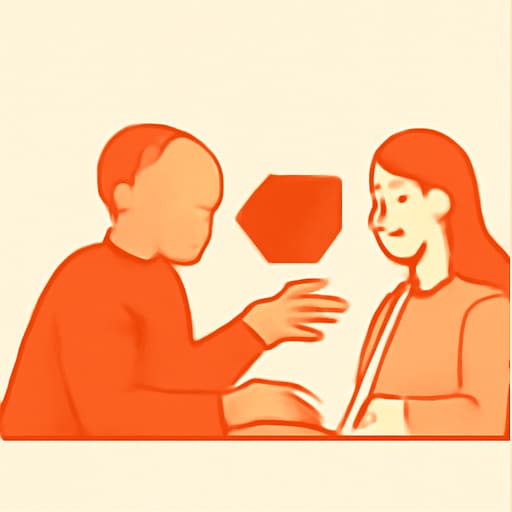 Abstract illustration representing one-to-one coaching sessions