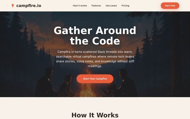 campfire.io design