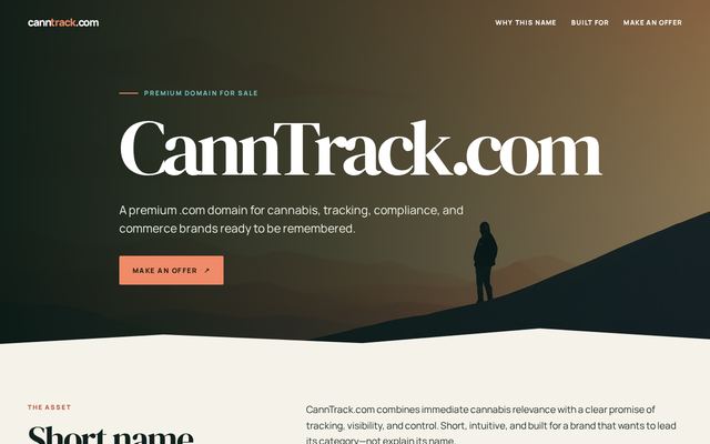 canntrack.com design