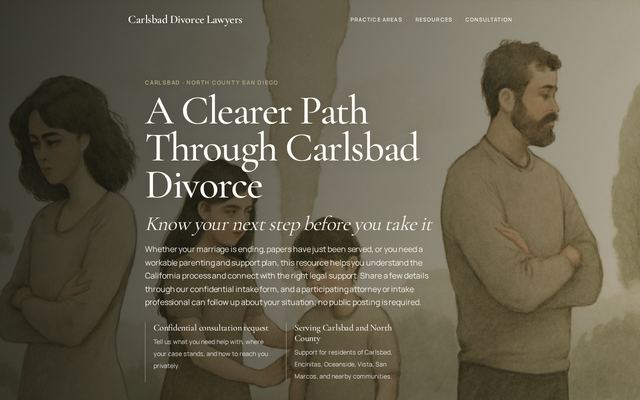 carlsbaddivorcelawyers.com design