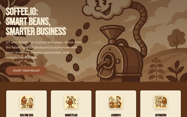 coffee.io design