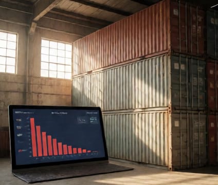 Global supply chain disruptions ease slightly
