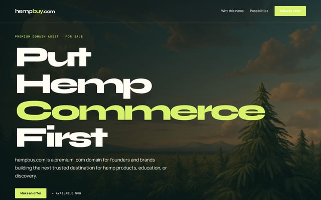 hempbuy.com design