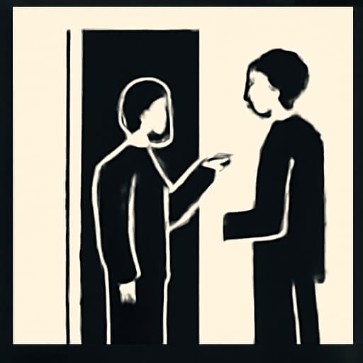 Closed-door summit illustration