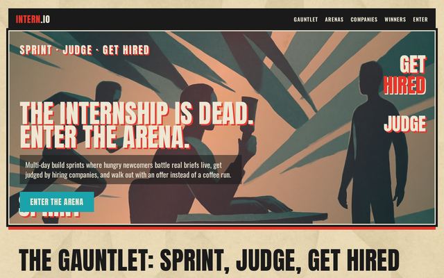 intern.io design