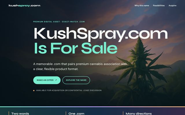 kushspray.com design