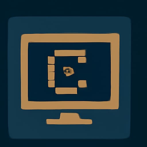 Online marketing and lead generation illustration
