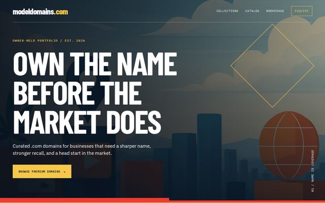 modeldomains.com design