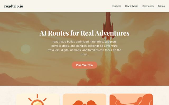 roadtrip.io design