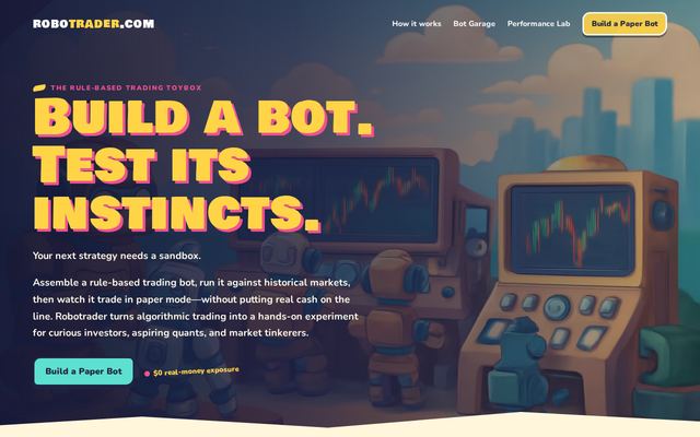 robotrader.com design
