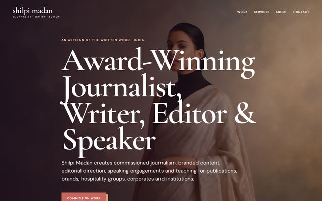 shilpimadan.com design