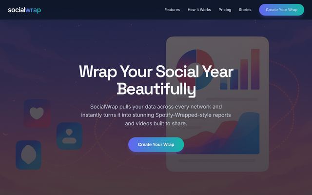 socialwrap.com design