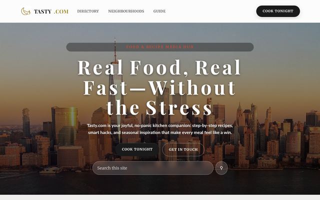tasty.com-dm design